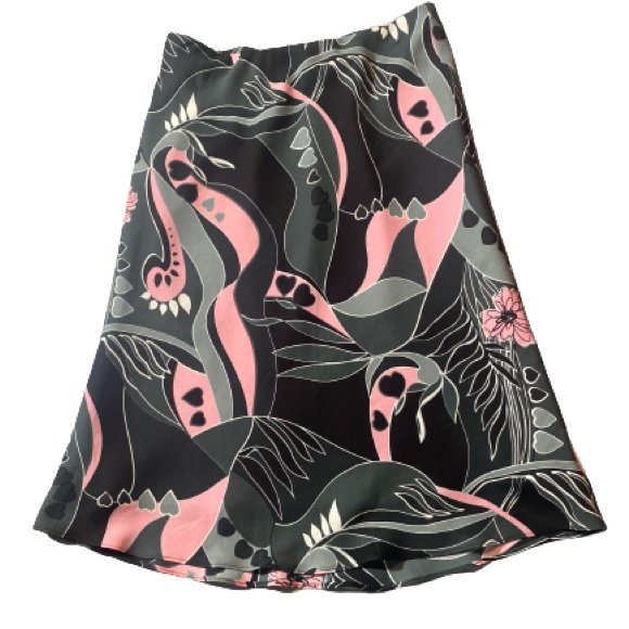 BEECHERS BROOK Black skirt with pattern print - Picture 2 of 2